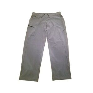 Patagonia Pants Women Size XL Gray Fall River Comfort Stretch Drawstring (39×32)